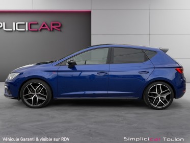Seat leon 2.0 tsi 190cv ss dsg7 fr - pack performance - carplay - audio beats - intérieur alcantara - acc - garantie 12 mois...