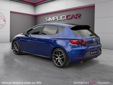 Seat leon 2.0 tsi 190cv ss dsg7 fr - pack performance - carplay - audio beats - intérieur alcantara - acc - garantie 12 mois...