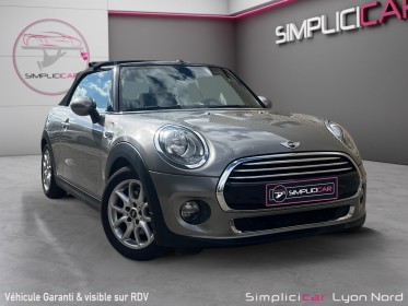 Mini cabriolet f57 cooper 136 ch bva6 finition red hot chili  garantie 12 mois occasion simplicicar lyon nord simplicicar...