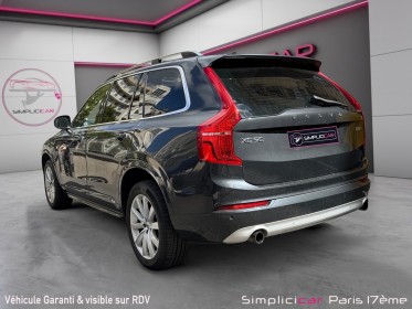 Volvo xc90 d5 awd 235 ch geartronic 7pl momentum occasion paris 17ème (75)(porte maillot) simplicicar simplicibike france