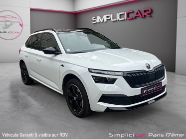 Skoda kamiq 1.6 tdi 116 ch dsg7 monte-carlo occasion paris 17ème (75)(porte maillot) simplicicar simplicibike france