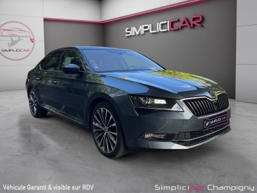 Skoda superb 1.4 tsi 150 dsg7 style - caméra de recul - cuir - sièges chauffants occasion champigny-sur-marne (94)...