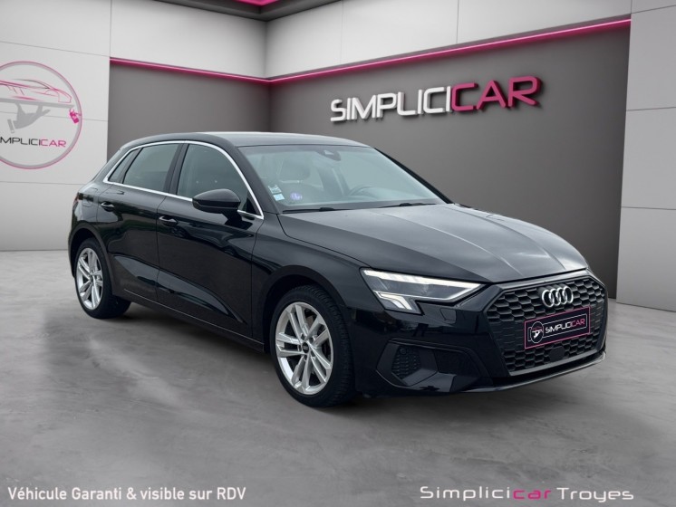 Audi a3 sportback 35 tfsi design s-tronic 7 hayon électrique clim auto key less garantie 12 mois occasion barberey...