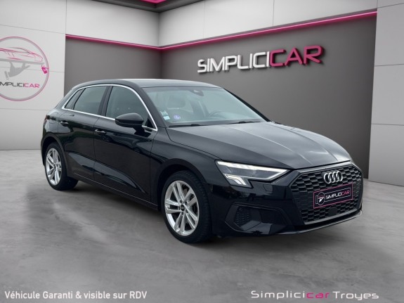 Audi a3 sportback 35 tfsi design s-tronic 7 hayon électrique clim auto key less garantie 12 mois occasion barberey...