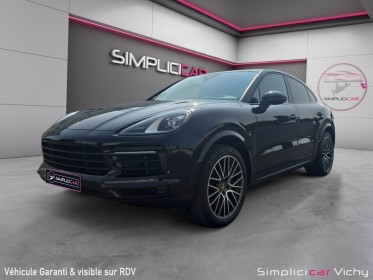 Porsche cayenne coupe 3.0 l v6 340 ch tiptronic bva apple carplay sièges electriques cuirs française pas de malus...