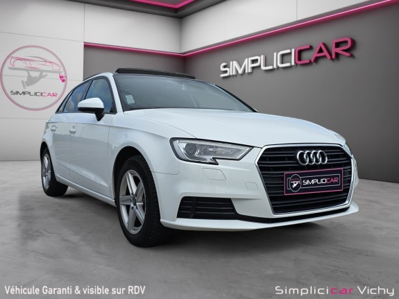 Audi a3 sportback 1.0l 30 tfsi 116 ch design toit ouvrant révisée garantie 12 mois occasion simplicicar vichy simplicicar...