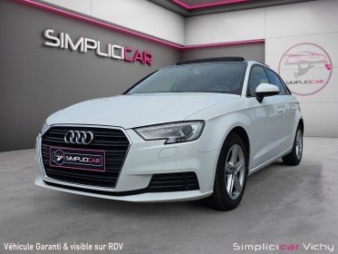 Audi a3 sportback 1.0l 30 tfsi 116 ch design toit ouvrant révisée garantie 12 mois occasion simplicicar vichy simplicicar...