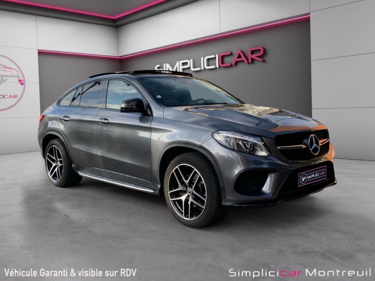 Mercedes gle coupe 350 d 9g-tronic 4matic fascination francais entretiens mercedes premiere main occasion montreuil (porte de...