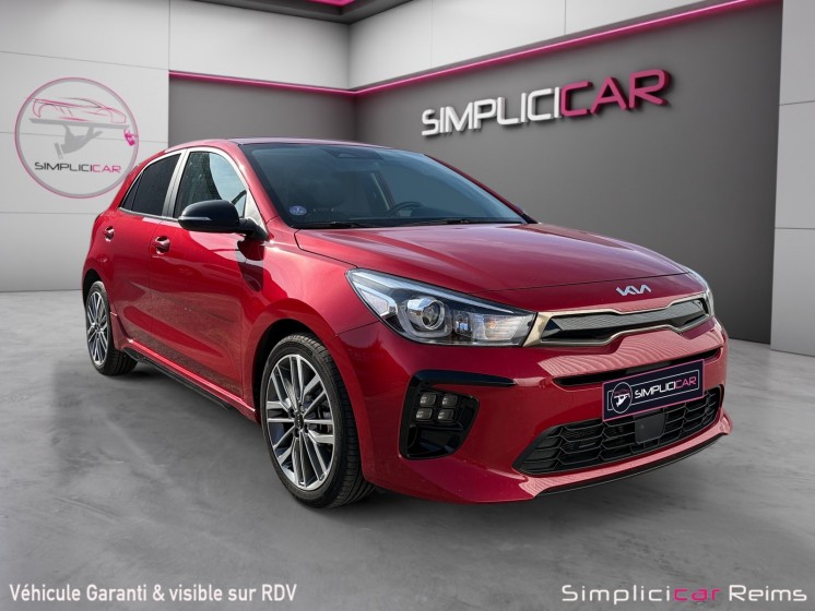 Kia rio gt line 1.0 t-gdi 12v mhev 120 ch dct7 garantie 12 mois occasion simplicicar reims simplicicar simplicibike france Kia rio gt line 1.0 t-gdi 12v mhev 120 ch dct7 garantie 12 mois occasion simplicicar reims simplicicar simplicibike france