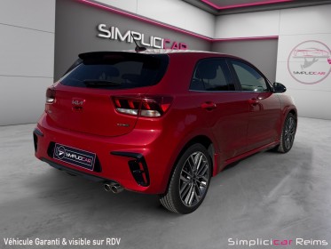 Kia rio gt line 1.0 t-gdi 12v mhev 120 ch dct7  garantie 12 mois occasion simplicicar reims simplicicar simplicibike france