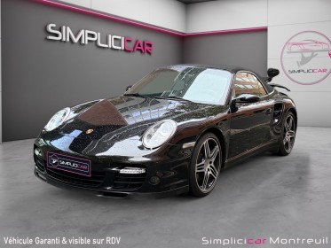 Porsche 911 turbo cabriolet 911  3.6i turbo tiptronic s a, entretien complet porsche occasion montreuil (porte de...