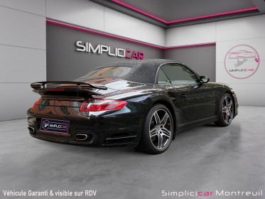 Porsche 911 turbo cabriolet 911  3.6i turbo tiptronic s a, entretien complet porsche occasion montreuil (porte de...