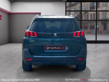 Peugeot 5008 1.6 thp 165ch ss eat6 gt line toit ouvant - camera - keyless go - full led - acc occasion simplicicar strasbourg...
