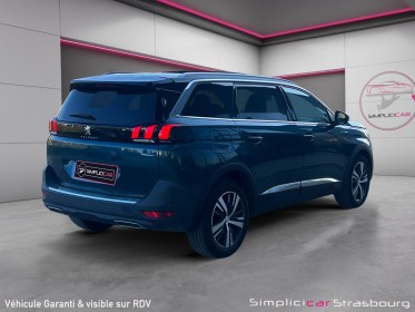 Peugeot 5008 1.6 thp 165ch ss eat6 gt line toit ouvant - camera - keyless go - full led - acc occasion simplicicar strasbourg...
