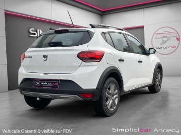 Dacia sandero tce 90 stepway essential - garantie 12 mois occasion simplicicar annecy simplicicar simplicibike france