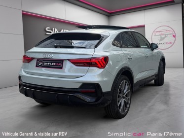 Audi q3 sportback 45 tfsie  245 ch s tronic 6 s line garantie 12 mois occasion paris 17ème (75)(porte maillot) simplicicar...