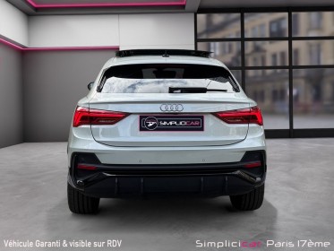 Audi q3 sportback 45 tfsie  245 ch s tronic 6 s line garantie 12 mois occasion paris 17ème (75)(porte maillot) simplicicar...