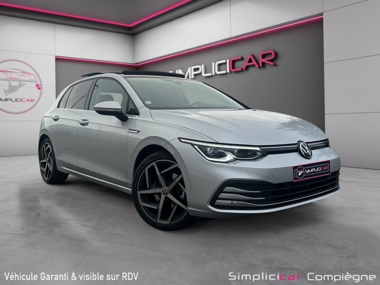 Volkswagen golf 8 style 1.5 150ch phev - boite auto  - toit ouvrant - faible km - occasion simplicicar compiegne simplicicar...