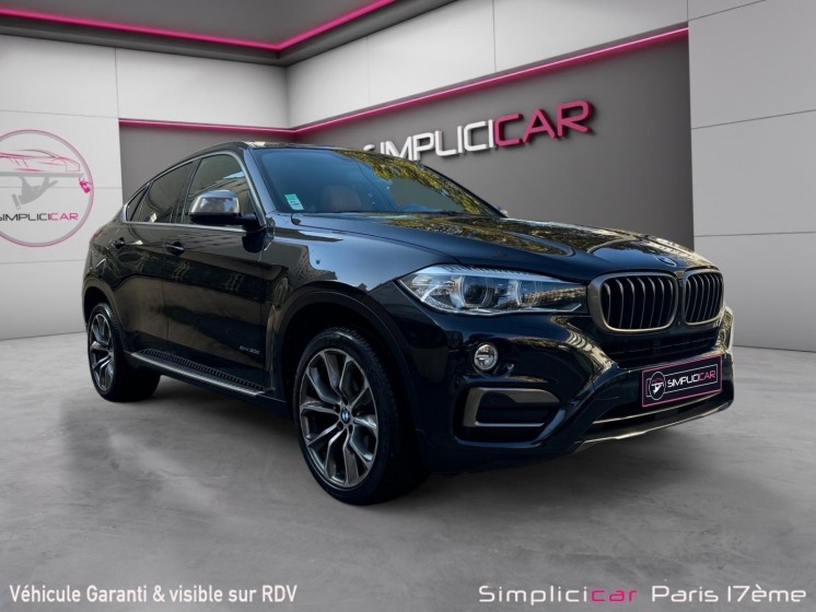 Bmw x6 f16 xdrive30d 258 ch exclusive a toit ouvrant/ siege chauffant/ camera/ cuir complet/ garantie 12 mois occasion paris... Bmw x6 f16 xdrive30d 258 ch exclusive a toit ouvrant/ siege chauffant/ camera/ cuir complet/ garantie 12 mois occasion paris...