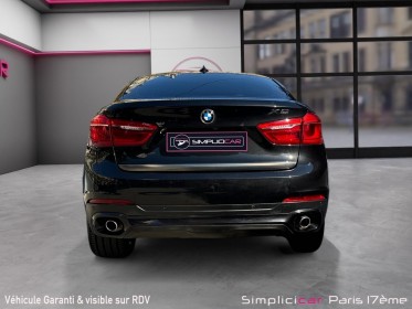 Bmw x6 f16 xdrive30d 258 ch exclusive a toit ouvrant/ siege chauffant/ camera/ cuir complet/ garantie 12 mois occasion paris...