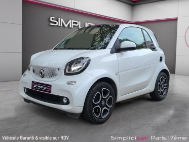Smart fortwo coupe 82 ch electrique ba1 prime occasion paris 17ème (75)(porte maillot) simplicicar simplicibike france