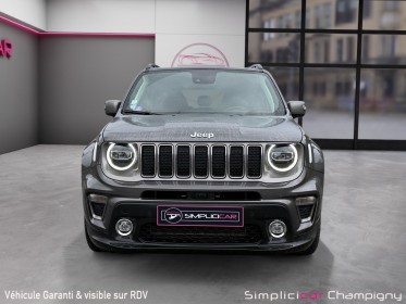 Jeep renegade my20 1.3 gse t4 150 ch bvr6 limited / caméra / led occasion champigny-sur-marne (94) simplicicar simplicibike...