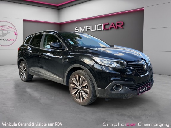 Renault kadjar tce 130 cv intens / camera / entretien renault occasion champigny-sur-marne (94) simplicicar simplicibike france