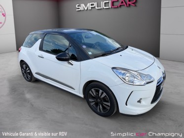 Citroen ds3 vti 95 cv chic / boite auto / faible km occasion champigny-sur-marne (94) simplicicar simplicibike france