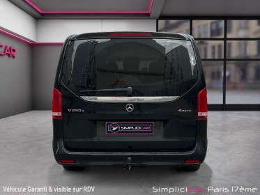 Mercedes classe v  250 1.9 cdi 16v 4matic 9g-tronic 190 cv  extra long occasion paris 17ème (75)(porte maillot) simplicicar...