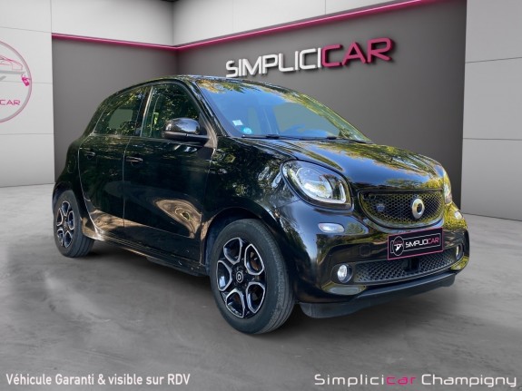 Smart forfour 0,82 ch electrique bva1 prime sièges chauffants - gps- caméra de recul- faible kilométrage occasion...
