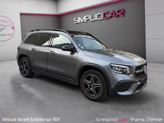 Mercedes glb 200 d 8g-dct amg line  7pl- entretien complet mercedes - très bien optionnée - toit ouvrant - caméra de...