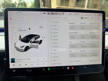 Tesla model 3 standard rwd - range plus occasion cannes (06) simplicicar simplicibike france