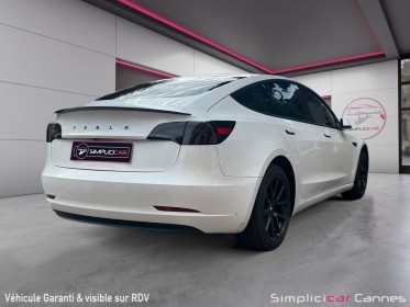 Tesla model 3 standard rwd - range plus occasion cannes (06) simplicicar simplicibike france