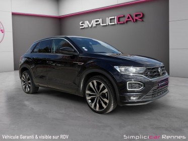Volkswagen t-roc r-line 1.5 tsi 150ch dsg7 - camera de recul - carplay - historique complet occasion simplicicar rennes...