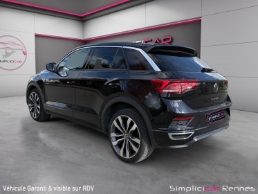 Volkswagen t-roc r-line 1.5 tsi 150ch dsg7 - camera de recul - carplay - historique complet occasion simplicicar rennes...