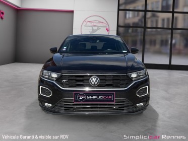 Volkswagen t-roc r-line 1.5 tsi 150ch dsg7 - camera de recul - carplay - historique complet occasion simplicicar rennes...
