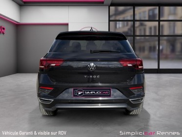 Volkswagen t-roc r-line 1.5 tsi 150ch dsg7 - camera de recul - carplay - historique complet occasion simplicicar rennes...