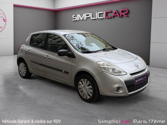 Renault clio iii 1.2 16v 75 eco2 20th euro 5/ bluethooth occasion paris 17ème (75)(porte maillot) simplicicar simplicibike...
