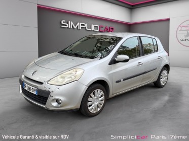 Renault clio iii 1.2 16v 75 eco2 20th euro 5/ bluethooth occasion paris 17ème (75)(porte maillot) simplicicar simplicibike...