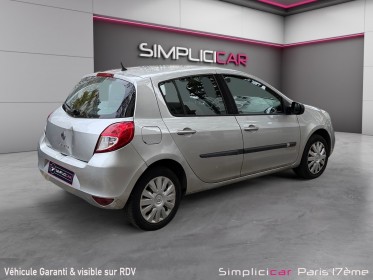 Renault clio iii 1.2 16v 75 eco2 20th euro 5/ bluethooth occasion paris 17ème (75)(porte maillot) simplicicar simplicibike...