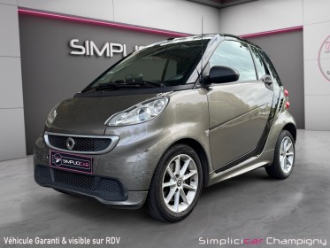 Smart fortwo cabrio smart  1.0 84ch passion softouch gps - climatisation occasion champigny-sur-marne (94) simplicicar...
