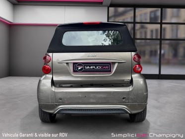 Smart fortwo cabrio smart  1.0 84ch passion softouch gps - climatisation occasion champigny-sur-marne (94) simplicicar...