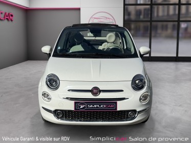 Fiat 500c serie 6 1.2 69 ch lounge - clim auto - radar - 34.000km - garantie occasion simplicicar salon de provence...
