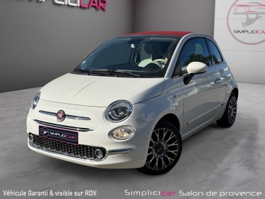 Fiat 500c serie 6 1.2 69 ch lounge - clim auto - radar - 34.000km - garantie occasion simplicicar salon de provence...