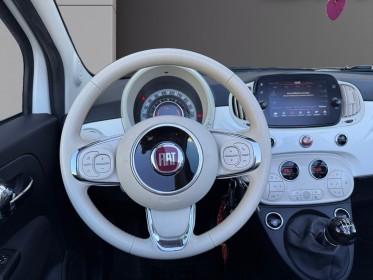 Fiat 500c serie 6 1.2 69 ch lounge - clim auto - radar - 34.000km - garantie occasion simplicicar salon de provence...