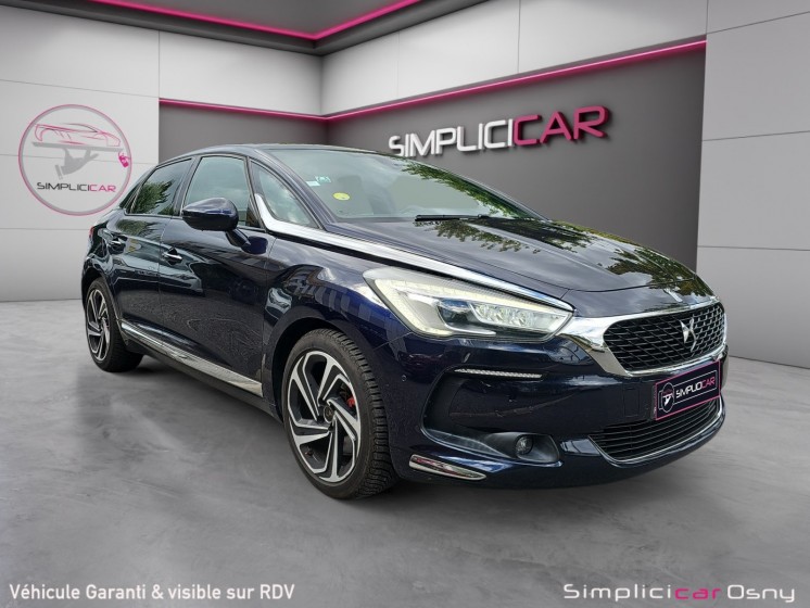 Ds ds5 180 2,0 bluehdi  ss eat6 so chic occasion osny simplicicar simplicibike france