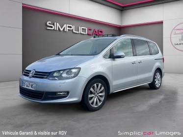 Volkswagen sharan 2.0 tdi 140 fap bluemotion technology carat dsg6 7 places occasion simplicicar limoges  simplicicar...