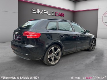 Audi a3 sportback 1.4 tfsi 125 s line s tronic toit ouvrant, siège chauffant, bluetooth garantie 12 mois. occasion...