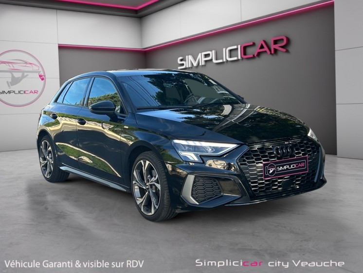 Audi a3 sportback 30 tdi 116 s tronic 7 s line / caméra / radar av arr occasion simplicicar veauche simplicicar simplicibike...
