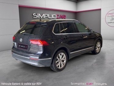 Volkswagen tiguan 2.0 tdi 150 dsg7 carat acc toit panoramique ouvrant caméra de recul garantie 12 mois occasion barberey...
